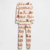 Gap × Disney Thanksgiving-Pyjama-Set aus gebürsteter Bio-Baumwolle für Babys und Kleinkinder