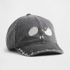 Gap × Disney Tim Burtons „The Nightmare Before Christmas“ Baseballmütze mit Totenkopf für Kinder Gap × Disney Tim Burtons „The Nightmare Before Christmas“ Baseballmütze mit Totenkopf für Kinder