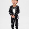 Gap × Disney Tim Burtons „The Nightmare Before Christmas“ Pyjama-Set aus Bio-Baumwolle für Babys und Kleinkinder