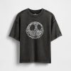 Gap × Disney Tim Burtons „The Nightmare Before Christmas“ Totenkopf-T-Shirt für Kinder Gap × Disney Tim Burtons „The Nightmare Before Christmas“ Totenkopf-T-Shirt für Kinder