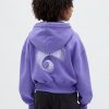 Gap × Disney Tim Burtons „The Nightmare Before Christmas“ VintageSoft Crop Hoodie für Kinder Gap × Disney Tim Burtons „The Nightmare Before Christmas“ VintageSoft Crop Hoodie für Kinder