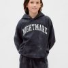 Gap × Disney Tim Burtons „The Nightmare Before Christmas“ VintageSoft-Kapuzenpullover mit Grafik für Kinder Gap × Disney Tim Burtons „The Nightmare Before Christmas“ VintageSoft-Kapuzenpullover mit Grafik für Kinder