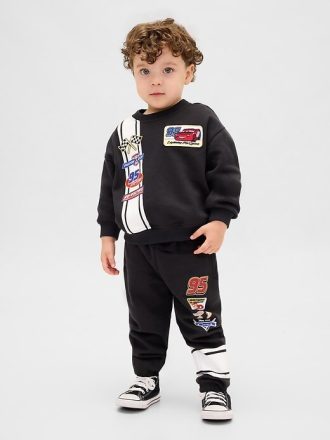 Gap × Disney VintageSoft Cars Sweatshirt-Set für Babys und Kleinkinder