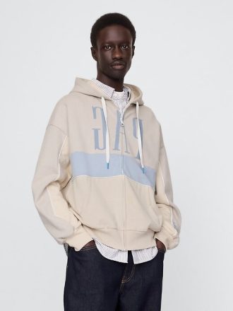 Gap × HFR Logo-Kapuzenpullover mit Reißverschluss von Richfresh