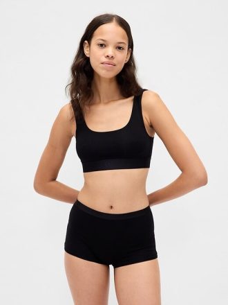 Gap Logo-Bralette aus Bio-Stretch-Baumwolle