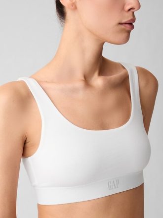 Gap Logo-Bralette aus Bio-Stretch-Baumwolle