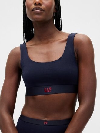 Gap Logo-Bralette aus Bio-Stretch-Baumwolle