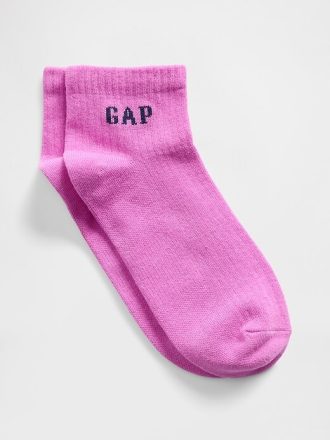 Gap Logo Quarter Crew Socken