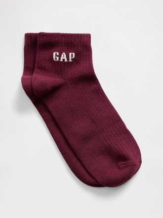 Gap Logo Quarter Crew Socken