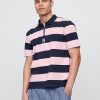 Gap × Malbon – Gestreiftes Poloshirt mit Logo Gap × Malbon – Gestreiftes Poloshirt mit Logo