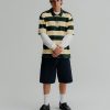 Gap × Malbon – Gestreiftes Poloshirt mit Logo Gap × Malbon – Gestreiftes Poloshirt mit Logo