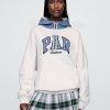 Gap × Malbon Schwerer French Terry-Hoodie für Erwachsene mit Logo Gap × Malbon Schwerer French Terry-Hoodie für Erwachsene mit Logo