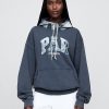 Gap × Malbon Schwerer French Terry-Hoodie für Erwachsene mit Logo Gap × Malbon Schwerer French Terry-Hoodie für Erwachsene mit Logo