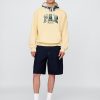 Gap × Malbon Schwerer French Terry-Hoodie für Erwachsene mit Logo Gap × Malbon Schwerer French Terry-Hoodie für Erwachsene mit Logo