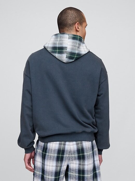 Gap × Malbon Schwerer French Terry-Hoodie für Erwachsene mit Logo Gap × Malbon Schwerer French Terry-Hoodie für Erwachsene mit Logo