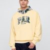 Gap × Malbon Schwerer French Terry-Hoodie für Erwachsene mit Logo Gap × Malbon Schwerer French Terry-Hoodie für Erwachsene mit Logo