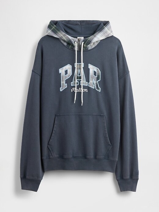 Gap × Malbon Schwerer French Terry-Hoodie für Erwachsene mit Logo Gap × Malbon Schwerer French Terry-Hoodie für Erwachsene mit Logo