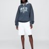 Gap × Malbon Schwerer French Terry-Hoodie für Erwachsene mit Logo Gap × Malbon Schwerer French Terry-Hoodie für Erwachsene mit Logo