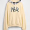 Gap × Malbon Schwerer French Terry-Hoodie für Erwachsene mit Logo Gap × Malbon Schwerer French Terry-Hoodie für Erwachsene mit Logo