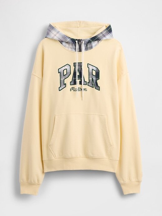 Gap × Malbon Schwerer French Terry-Hoodie für Erwachsene mit Logo Gap × Malbon Schwerer French Terry-Hoodie für Erwachsene mit Logo