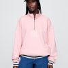 Gap × Malbon Schwerer Pullover mit Viertelreißverschluss und Logo Gap × Malbon Schwerer Pullover mit Viertelreißverschluss und Logo