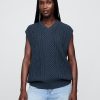 Gap × Malbon Zopfmuster-Pulloverweste Gap × Malbon Zopfmuster-Pulloverweste