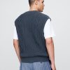Gap × Malbon Zopfmuster-Pulloverweste Gap × Malbon Zopfmuster-Pulloverweste