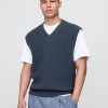 Gap × Malbon Zopfmuster-Pulloverweste Gap × Malbon Zopfmuster-Pulloverweste