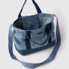 Gap – Mini-Tragetasche mit Denim-Riemen und Logo Gap – Mini-Tragetasche mit Denim-Riemen und Logo