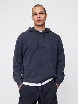 Gap – Schwerer French-Terry-Hoodie mit Logo