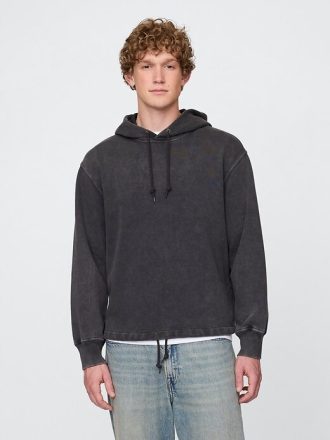 Gap – Schwerer French-Terry-Hoodie mit Logo