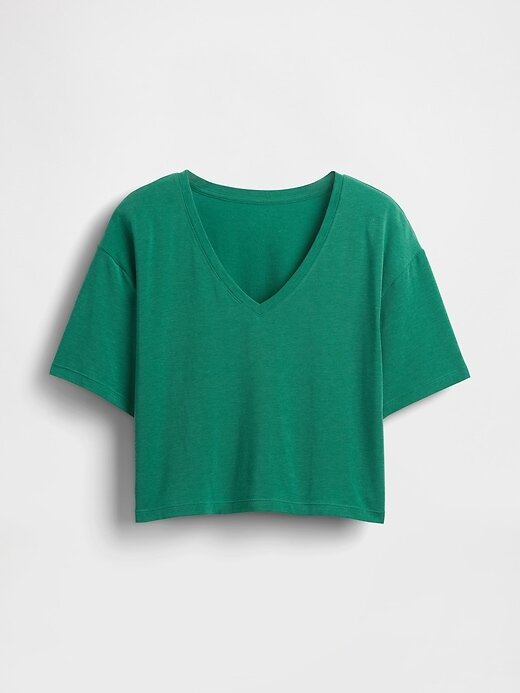 GapFit Breathe – Kurzes T-Shirt mit V-Ausschnitt GapFit Breathe – Kurzes T-Shirt mit V-Ausschnitt