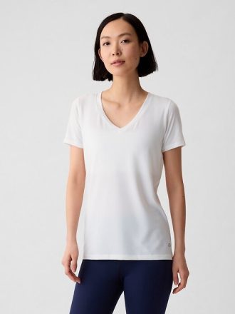 GapFit Breathe T-Shirt mit V-Ausschnitt