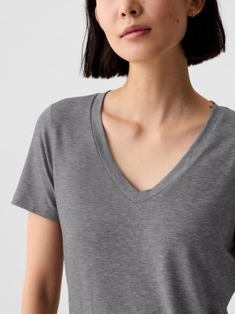 GapFit Breathe T-Shirt mit V-Ausschnitt
