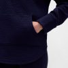 GapFit – Gesteppter Jacquard-Pullover mit halbem Reißverschluss GapFit – Gesteppter Jacquard-Pullover mit halbem Reißverschluss