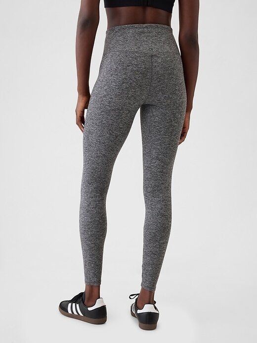 GapFit – Glatte Jersey-Leggings mit hohem Bund GapFit – Glatte Jersey-Leggings mit hohem Bund