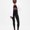 GapFit – Glatte Leggings mit hohem Bund und Steg GapFit – Glatte Leggings mit hohem Bund und Steg