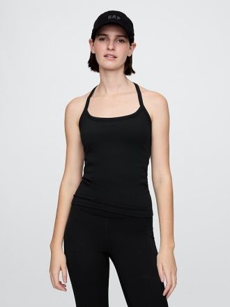 GapFit – Glattes Racerback-Tanktop