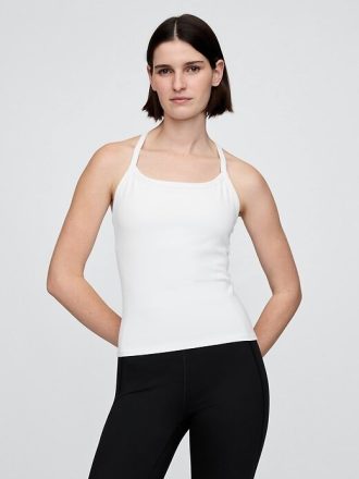 GapFit – Glattes Racerback-Tanktop