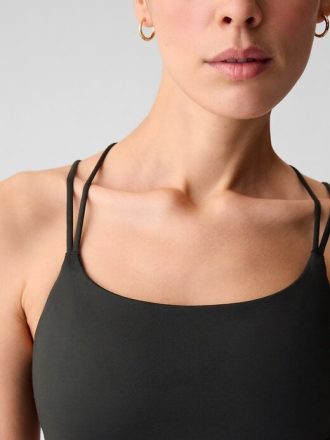 GapFit Power Sport-BH mit mittlerer Stoßdämpfung und Riemchendesign