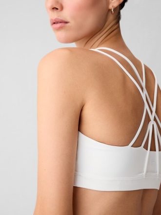 GapFit Power Sport-BH mit mittlerer Stoßdämpfung und Riemchendesign