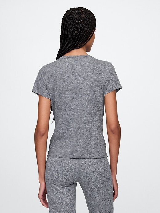 GapFit T-Shirt aus glattem Jersey GapFit T-Shirt aus glattem Jersey