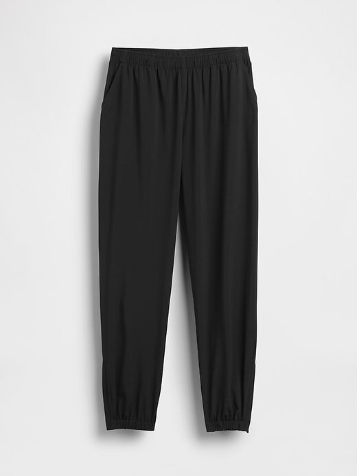 GapFit Tech Jogginghose mit hohem Bund und Reißverschluss am Saum GapFit Tech Jogginghose mit hohem Bund und Reißverschluss am Saum