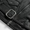 GapStudio – Beschichtete Jeans-Motorradjacke GapStudio – Beschichtete Jeans-Motorradjacke