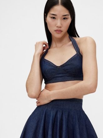 GapStudio – Denim-Bralette