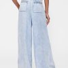 GapStudio – Drapierte Jeanshose mit hohem Bund GapStudio – Drapierte Jeanshose mit hohem Bund