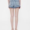 GapStudio – Jeansshorts mit niedrigem Bund und Schritt GapStudio – Jeansshorts mit niedrigem Bund und Schritt