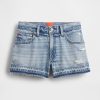 GapStudio – Jeansshorts mit niedrigem Bund und Schritt GapStudio – Jeansshorts mit niedrigem Bund und Schritt