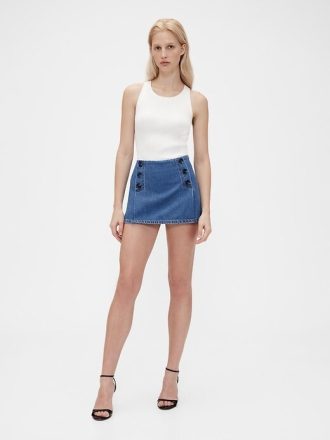 GapStudio – Matrosen-Skort aus Denim