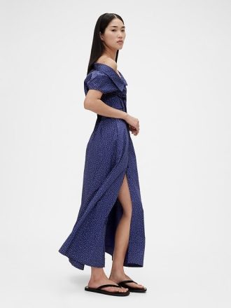 GapStudio Maxi-Hemdkleid aus Popeline